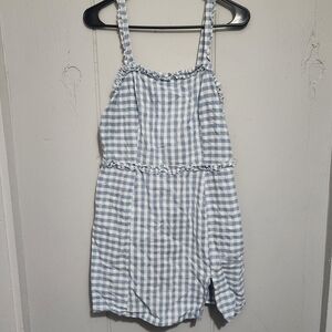 Blue Gingham Dress